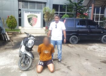 Unit Resmob Polres Langsa Ringkus Pelaku Curanmor, BB Telah Ditemukan