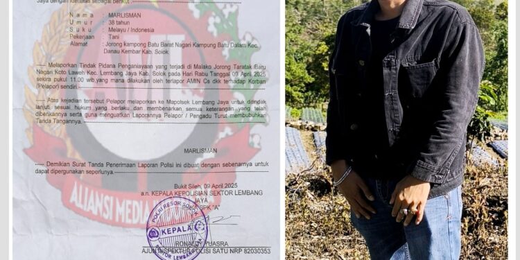 Diduga Tidak Sesuai Dengan Peristiwa Dialami Korban, Afriadi Andika : Ada Apa Dengan LP Polsek Lembang Jaya? 