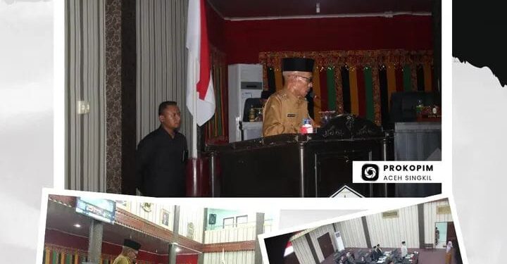 Wabup Sampaikan LKPJ 2024, Aceh Singkil Raih Capaian Positif Di Sejumlah Sektor