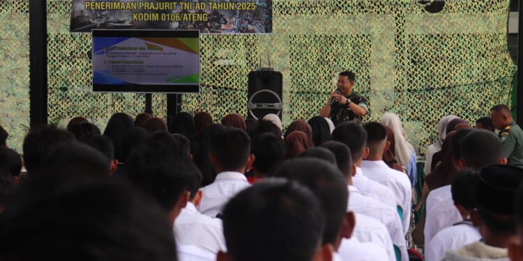 Kodim 0106/Aceh Tengah Gelar Kampanye Kreatif Penerimaan Prajurit TNI AD 