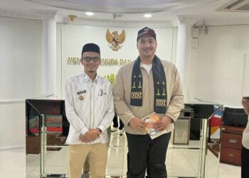 Walikota Rasyid Bancin Mengusulkan Infrastruktur Olahraga Dan Pariwisata Ke Kemenpora RI