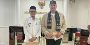 Walikota Rasyid Bancin Mengusulkan Infrastruktur Olahraga Dan Pariwisata Ke Kemenpora RI
