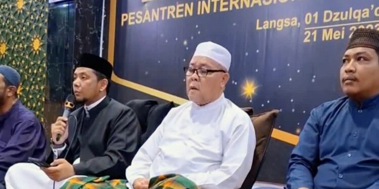 Pesantren Internasional Tahfizh Qur’an Huda Wan Nur Gelar Doa Bersama Untuk Kebaikan Faisal Amsco 