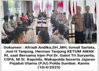 Afriadi Andika : Kasus 4 Wartawan Riau, Diminta Kapolda Sumbar Ikut Sertakan Ahli Dari Dewan Pers