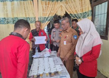 Cegah Penyalahgunaan Narkotika, Aparatur Gampong Matang Seulimeng Gelar Sosialisasi P4GN dan Tes Urine