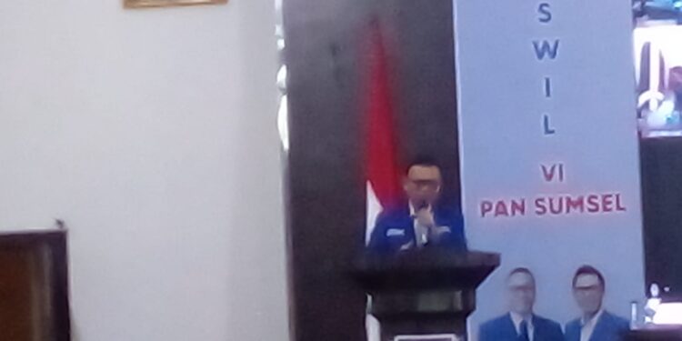 Joncik Muhammad Terpilih Sebagai Ketua DPW PAN Sumsel Periode 2024-2029