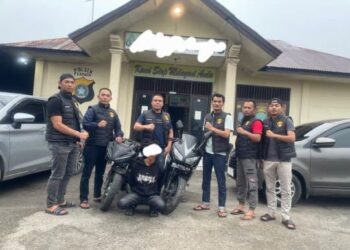 Resmob Polres Bener Meriah Berhasil Ringkus Terduga Pelaku Curanmor Di Aceh Timur