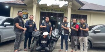 Resmob Polres Bener Meriah Berhasil Ringkus Terduga Pelaku Curanmor Di Aceh Timur