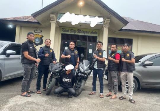 Resmob Polres Bener Meriah Berhasil Ringkus Terduga Pelaku Curanmor Di Aceh Timur