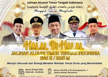 Walikota Rasyid Bancin Menjadi Narasumber Di Acara Halal Bi Halal Alumni Timur Tengah