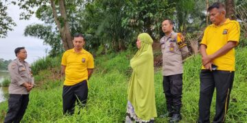 Tim Gabungan Terus Berupaya Mencari Korban Perempuan Tenggelam Di Sungai Kampar