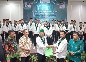 Pelantikan HMI Cabang Palembang, Ratu Dewa: HMI Harus Terus Berkarya