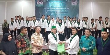 Pelantikan HMI Cabang Palembang, Ratu Dewa: HMI Harus Terus Berkarya