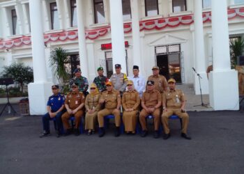 Walikota Palembang Apel Pagi Bersama Kecamatan Kemuning