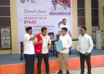 Safrizal Solin Terpilih Sebagai Ketua PMI Kota Subulussalam, Harapan Baru Untuk Perubahan