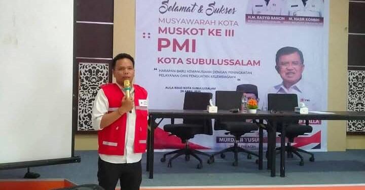 Pemimpin Baru PMI Subulussalam, Harapan Untuk Lebih Baik, Jangan Tiru Gaya Lama