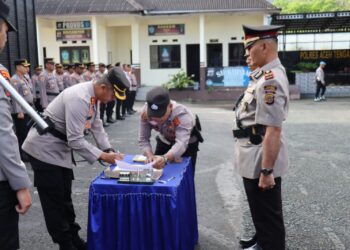 Kapolres Aceh Tengah AKBP Dody Indra Eka Putra Pimpin Sertijab 2 Kasat Dan 6 Kapolsek