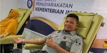 Semarak HBP Ke 61, Rutan Takengon Gelar Aksi Donor Darah