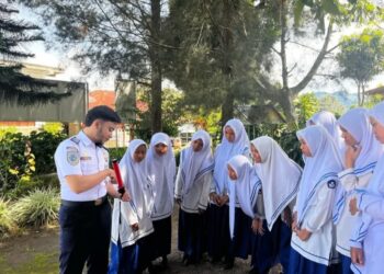 Dishub Kabupaten Aceh Tengah Melaksanakan Sosialisasi Organisasi Patroli Keamanan Sekolah