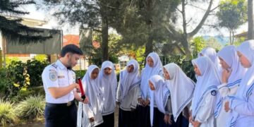 Dishub Kabupaten Aceh Tengah Melaksanakan Sosialisasi Organisasi Patroli Keamanan Sekolah