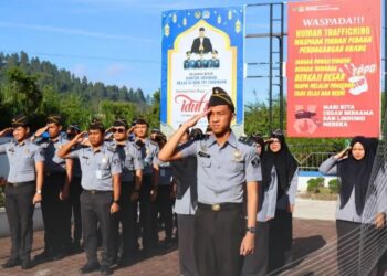 Kantor Imigrasi Takengon Gelar Upacara Peringati Hari Kartini