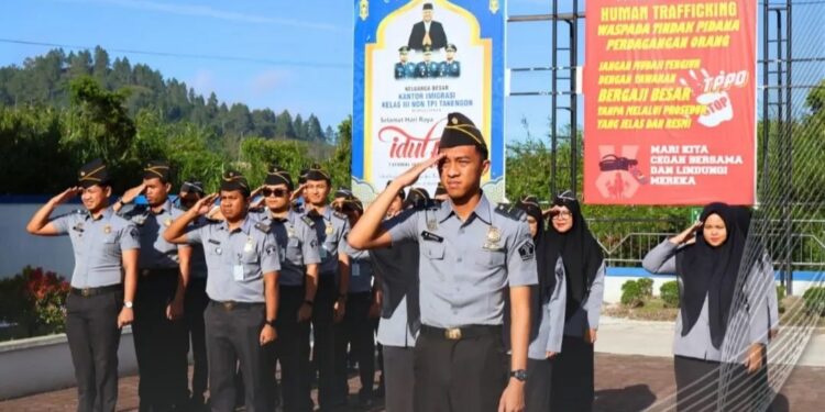 Kantor Imigrasi Takengon Gelar Upacara Peringati Hari Kartini