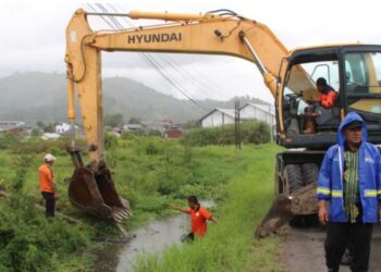 Curah Hujan, Wabup Muchsin Hasan Tangani Langsung Dampak Banjir Genangan