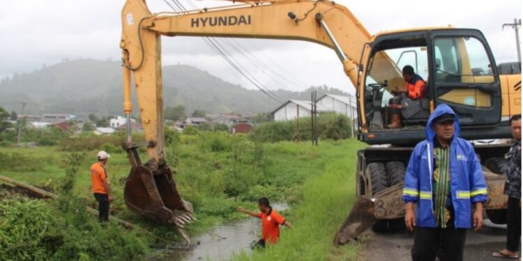 Curah Hujan, Wabup Muchsin Hasan Tangani Langsung Dampak Banjir Genangan