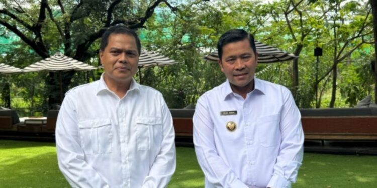 Bupati Haili Yoga Temui Irsan Sosiawan, Bahas Dukungan Pembangunan Daerah