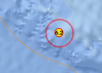 Aceh Kembali Dilanda Gempa Bumi 6.2 SR, Pusat Gempa Kabupaten Simeulue 