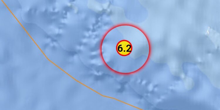 Aceh Kembali Dilanda Gempa Bumi 6.2 SR, Pusat Gempa Kabupaten Simeulue 