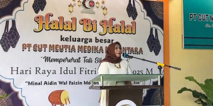Mempererat Tali Silaturahmi, Keluarga Besar PT CMN Gelar Halal Bi Halal 