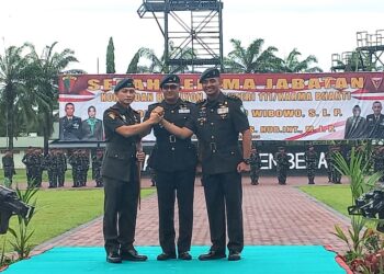 Sertijab Danyonif 111/KB, Letkol Inf Agus Satrio Wibowo Jabat Dandim 0113 Gayo Lues