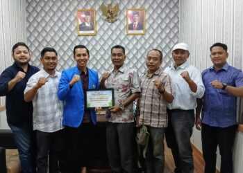 Guna Kemajuan Daerah, KNPI Bangun Sinergitas Bersama Perumda AM Tirta Keumuneng