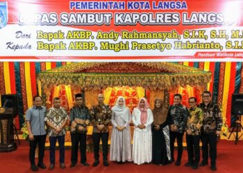 PTPN IV Regional 6 Hadiri Lepas Sambut Kapolres Langsa di Pendopo Walikota 