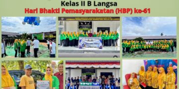 Semarak HBP ke-61, LPN Langsa Gelar Bakti Sosial, Donor Darah Hingga Porsenap