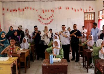 Libatkan 1.000 Pelajar, PTPN BUMN Pertama Simulasikan Program Makan Bergizi Gratis di Riau