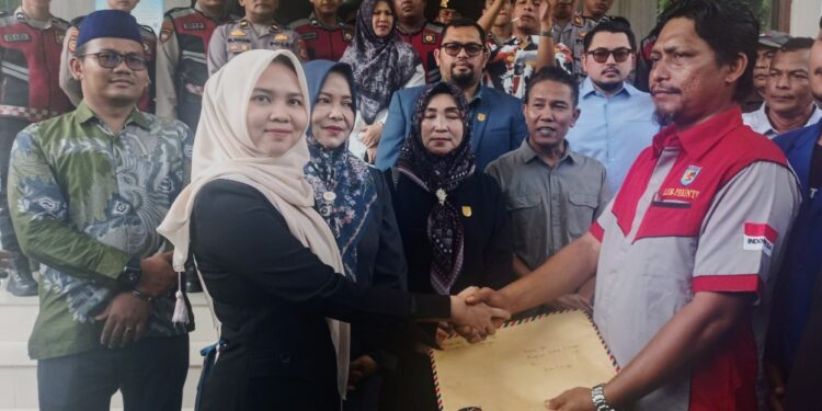 Tertib Menyampaikan Aspirasi, Ketua DPRK Langsa Apresiasi Elemen SOMASI