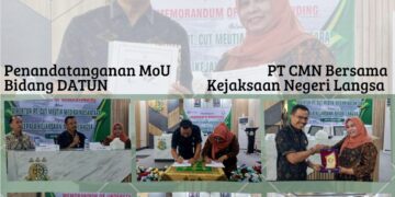 PT CMN Menandatangani MoU Bersama Kejari Langsa