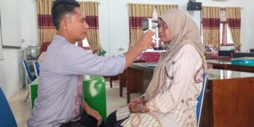 RSUCM Langsa Gelar Periksa Mata Gratis Para Guru SMAN 5