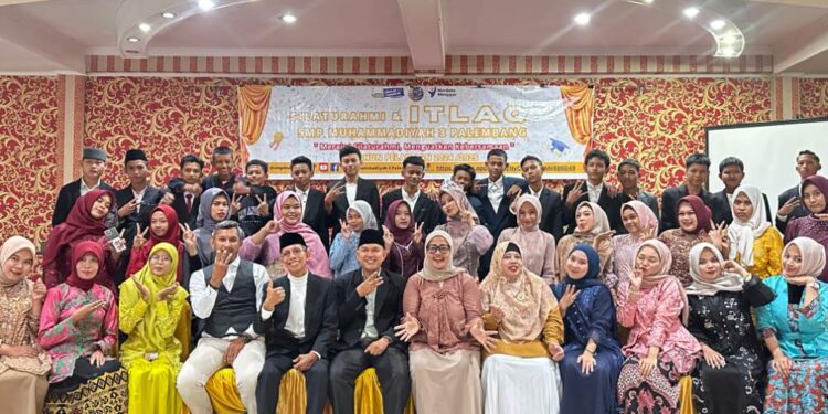 Kelas IX SMP Muhammadiyah 3 Palembang Gelar ITLAQ  