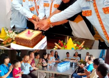 YAKIN Rayakan HUT ke-1 Tahun Dan Bagikan Ratusan Beras Kepada Warga