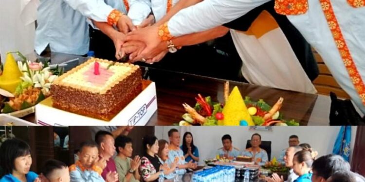 YAKIN Rayakan HUT ke-1 Tahun Dan Bagikan Ratusan Beras Kepada Warga