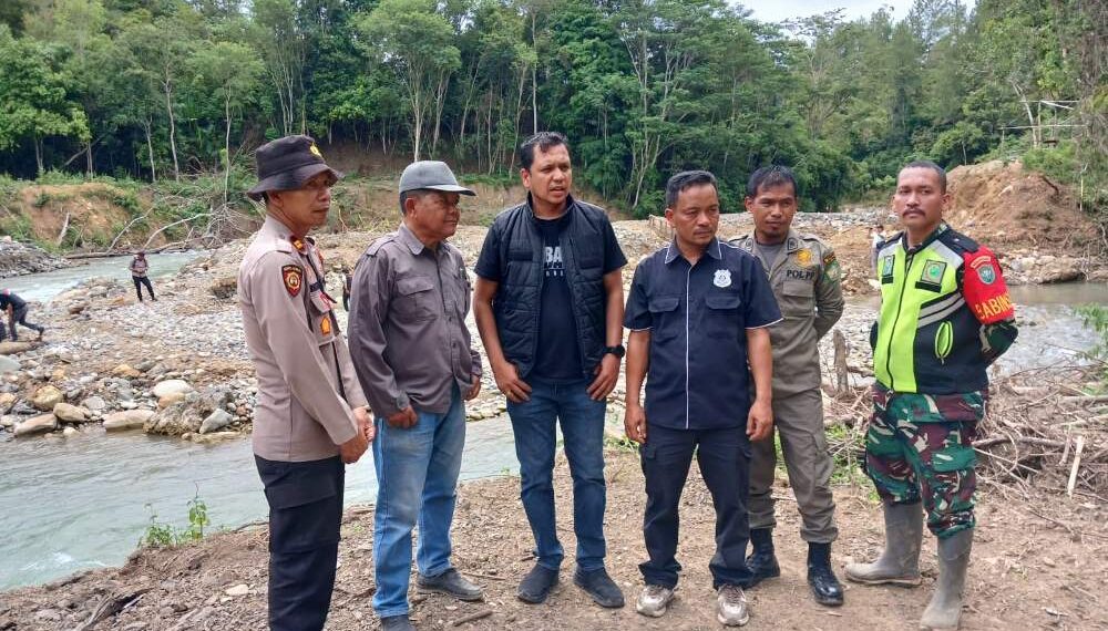 Polres Aceh Tengah Tertibkan Tambang Emas Ilegal Di Aliran Sungai Kala Ise-Ise