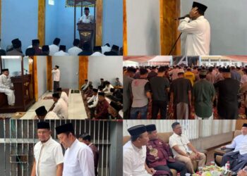 Indahnya Kebersamaan, Shalat Jumat Bersama Bupati Aceh Tengah Dan Jajaran Di Rutan Takengon
