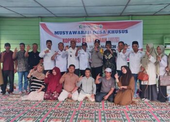 11 Calon Mendaftar Sebagai Pengurus Koperasi Merah Putih Syariah Kampung Wih Nareh