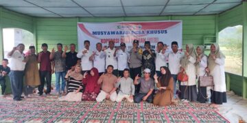 11 Calon Mendaftar Sebagai Pengurus Koperasi Merah Putih Syariah Kampung Wih Nareh