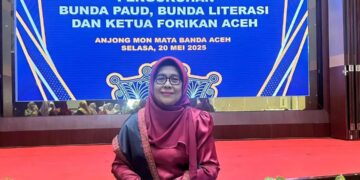 Ny. Meutia Fauziah Tagore Dilantik 2 Jabatan Oleh Bunda PAUD Aceh Ny. Marlina Muzakir