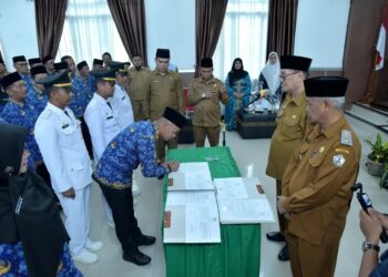 Bupati Bener Meriah Tagore Abubakar Lantik 98 Pejabat Administrator Dan Pengawas