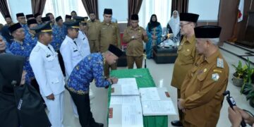 Bupati Bener Meriah Tagore Abubakar Lantik 98 Pejabat Administrator Dan Pengawas